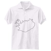 Adult EcoSmart® Jersey Knit Polo Thumbnail