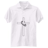 Adult EcoSmart® Jersey Knit Polo Thumbnail