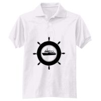 Adult EcoSmart® Jersey Knit Polo Thumbnail