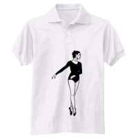 Adult EcoSmart® Jersey Knit Polo Thumbnail