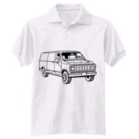 Adult EcoSmart® Jersey Knit Polo Thumbnail