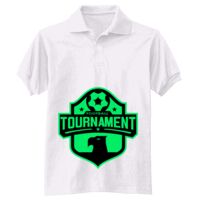 Adult EcoSmart® Jersey Knit Polo Thumbnail