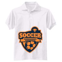 Adult EcoSmart® Jersey Knit Polo Thumbnail