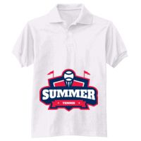 Adult EcoSmart® Jersey Knit Polo Thumbnail