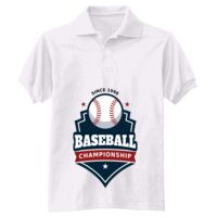 Adult EcoSmart® Jersey Knit Polo Thumbnail