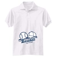 Adult EcoSmart® Jersey Knit Polo Thumbnail