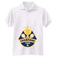 Adult EcoSmart® Jersey Knit Polo Thumbnail
