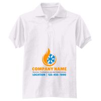 Adult EcoSmart® Jersey Knit Polo Thumbnail