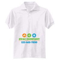 Adult EcoSmart® Jersey Knit Polo Thumbnail