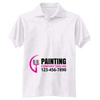 Adult EcoSmart® Jersey Knit Polo Thumbnail