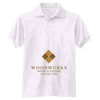 Adult EcoSmart® Jersey Knit Polo Thumbnail