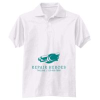 Adult EcoSmart® Jersey Knit Polo Thumbnail