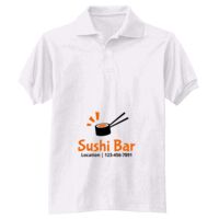 Adult EcoSmart® Jersey Knit Polo Thumbnail