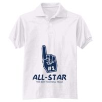 Adult EcoSmart® Jersey Knit Polo Thumbnail