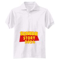 Adult EcoSmart® Jersey Knit Polo Thumbnail