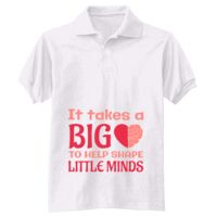 Adult EcoSmart® Jersey Knit Polo Thumbnail