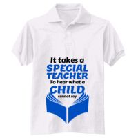 Adult EcoSmart® Jersey Knit Polo Thumbnail