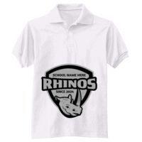 Adult EcoSmart® Jersey Knit Polo Thumbnail