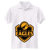 Adult EcoSmart® Jersey Knit Polo Thumbnail