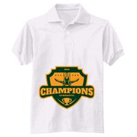 Adult EcoSmart® Jersey Knit Polo Thumbnail