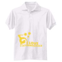 Adult EcoSmart® Jersey Knit Polo Thumbnail