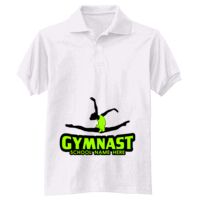 Adult EcoSmart® Jersey Knit Polo Thumbnail