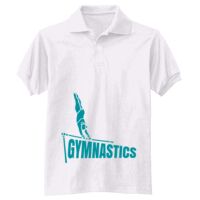 Adult EcoSmart® Jersey Knit Polo Thumbnail