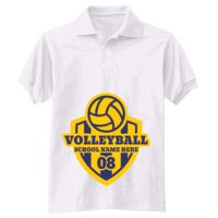Adult EcoSmart® Jersey Knit Polo Thumbnail