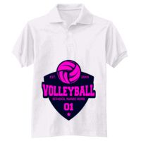 Adult EcoSmart® Jersey Knit Polo Thumbnail