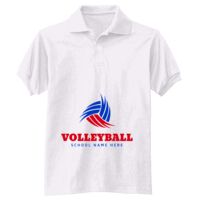Adult EcoSmart® Jersey Knit Polo Thumbnail
