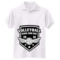Adult EcoSmart® Jersey Knit Polo Thumbnail
