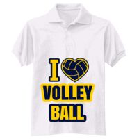 Adult EcoSmart® Jersey Knit Polo Thumbnail