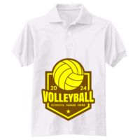 Adult EcoSmart® Jersey Knit Polo Thumbnail