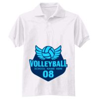 Adult EcoSmart® Jersey Knit Polo Thumbnail