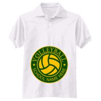 Adult EcoSmart® Jersey Knit Polo Thumbnail