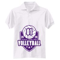 Adult EcoSmart® Jersey Knit Polo Thumbnail