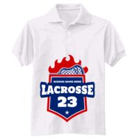 Adult EcoSmart® Jersey Knit Polo Thumbnail