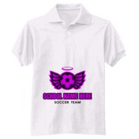 Adult EcoSmart® Jersey Knit Polo Thumbnail