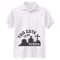 Adult EcoSmart® Jersey Knit Polo Thumbnail