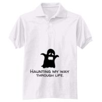 Adult EcoSmart® Jersey Knit Polo Thumbnail