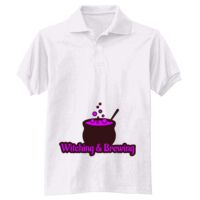 Adult EcoSmart® Jersey Knit Polo Thumbnail