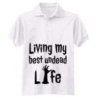 Adult EcoSmart® Jersey Knit Polo Thumbnail