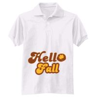 Adult EcoSmart® Jersey Knit Polo Thumbnail