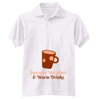 Adult EcoSmart® Jersey Knit Polo Thumbnail