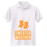 Adult EcoSmart® Jersey Knit Polo Thumbnail