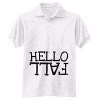 Adult EcoSmart® Jersey Knit Polo Thumbnail