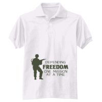 Adult EcoSmart® Jersey Knit Polo Thumbnail