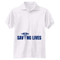 Adult EcoSmart® Jersey Knit Polo Thumbnail