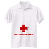 Adult EcoSmart® Jersey Knit Polo Thumbnail