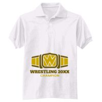 Adult EcoSmart® Jersey Knit Polo Thumbnail